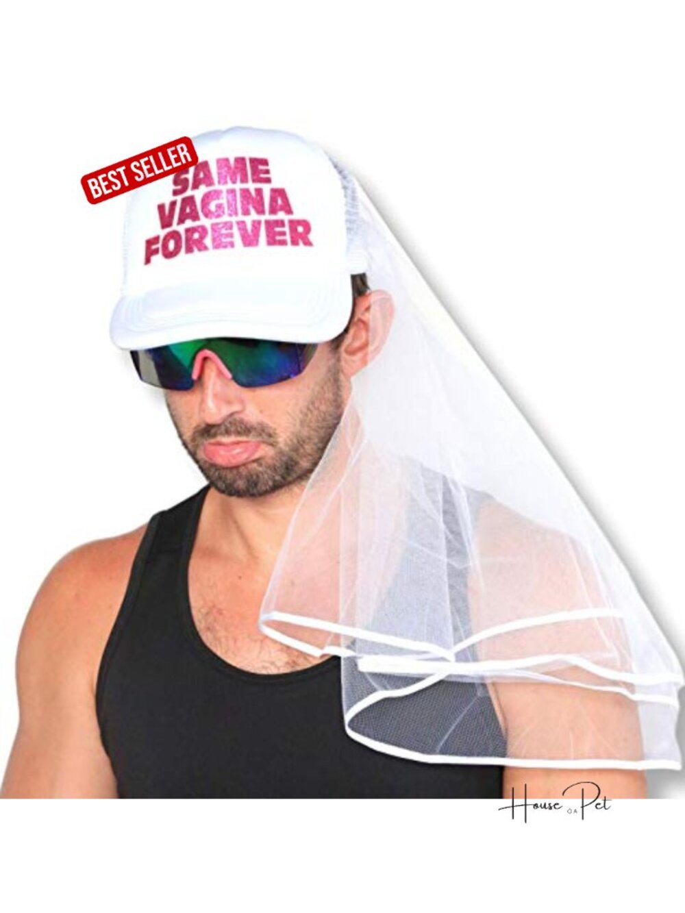 Bachelor Party Snapshot Trucker Hat - Funny Novelty Party Hat